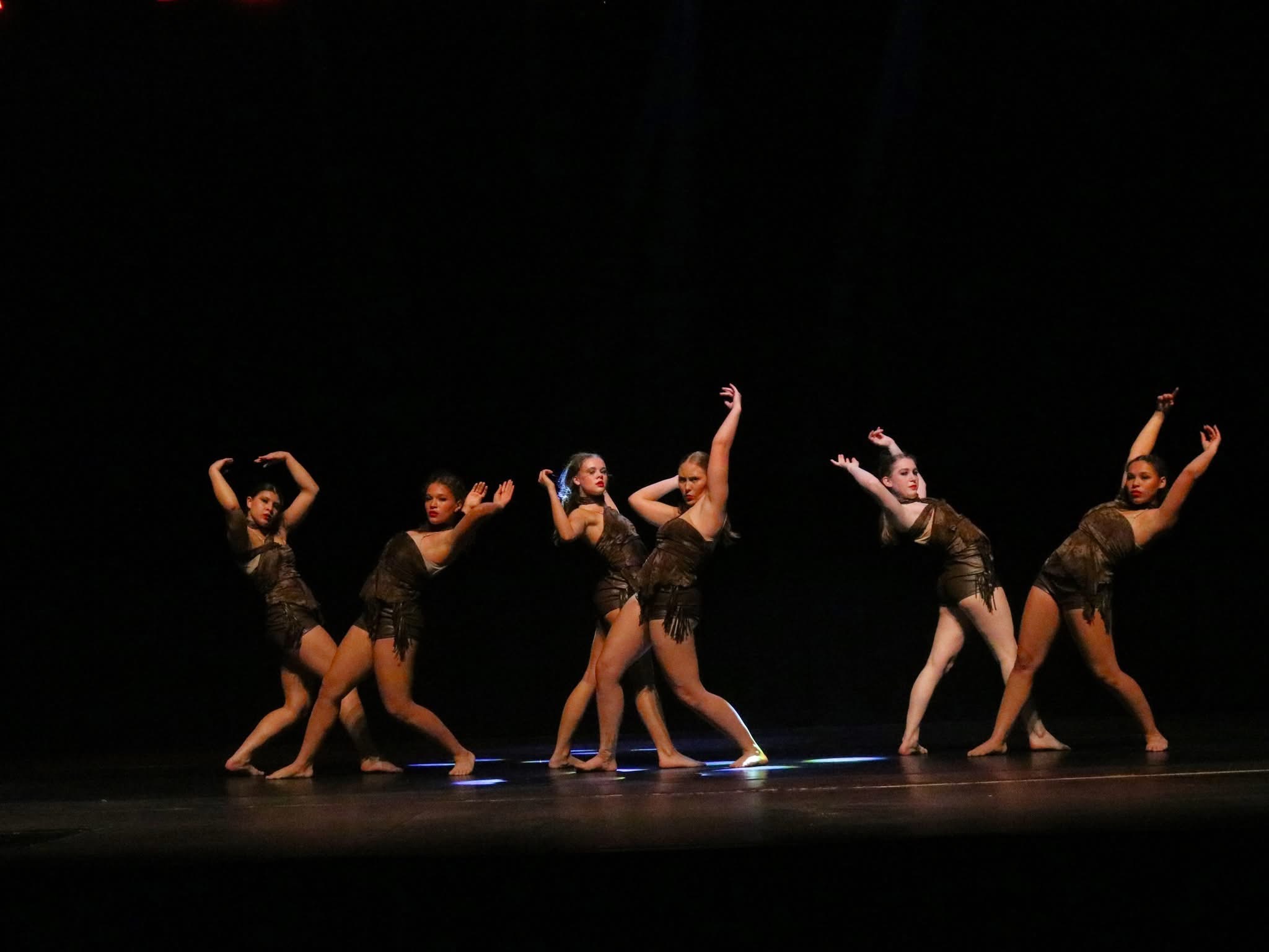 Dancers performing onstage